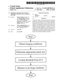 METHOD TO MEASURE LOCAL IMAGE SIMILARITY BASED ON THE L1 DISTANCE MEASURE diagram and image