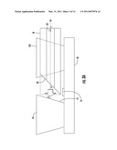 SUBSTRATES AND GRIPPERS FOR OPTICAL FIBER ALIGNMENT WITH OPTICAL ELEMENT(S) AND RELATED METHODS diagram and image