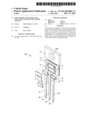 SELF LOCKING AND ALIGNING CLIP STRUCTURE FOR SEMICONDUCTOR DIE PACKAGE diagram and image