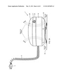 ELECTRICAL POWER SUPPLYING DEVICE HAVING A LOWER DECK HOUSING REGION FOR CONTAINING AND CONCEALING A PLURALITY OF ELECTRICAL POWER ADAPTERS ASSOCIATED WITH A PLURALITY OF ELECTRICAL APPLIANCES, AND AN UPPER DECK HOUSING REGION FOR SUPPORTING A RING-LIKE POWER ASSE diagram and image