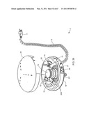 ELECTRICAL POWER SUPPLYING DEVICE HAVING A LOWER DECK HOUSING REGION FOR CONTAINING AND CONCEALING A PLURALITY OF ELECTRICAL POWER ADAPTERS ASSOCIATED WITH A PLURALITY OF ELECTRICAL APPLIANCES, AND AN UPPER DECK HOUSING REGION FOR SUPPORTING A RING-LIKE POWER ASSE diagram and image