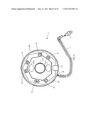 ELECTRICAL POWER SUPPLYING DEVICE HAVING A RING-LIKE STRUCTURE FOR RECEIVING POWER PLUGS, AND AN INTEGRATED THERMAL MANAGEMENT SYSTEM diagram and image