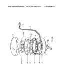 Ring-like electical power supplying structure for receiving the electrical power plugs of a plurality of electrical appliances and powering the same diagram and image