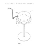 Ring-like electical power supplying structure for receiving the electrical power plugs of a plurality of electrical appliances and powering the same diagram and image