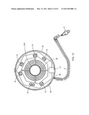 Ring-like electical power supplying structure for receiving the electrical power plugs of a plurality of electrical appliances and powering the same diagram and image