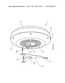 Ring-like electical power supplying structure for receiving the electrical power plugs of a plurality of electrical appliances and powering the same diagram and image