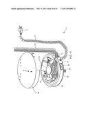 Wall-mountable electrical power supplying device having a ring-like structure for receiving the power plugs and/or power adapters associated with a plurality of electrical appliances, and a housing containing and concealing the same during power supply operations diagram and image