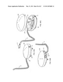 Wall-mountable electrical power supplying device having a ring-like structure for receiving the power plugs and/or power adapters associated with a plurality of electrical appliances, and a housing containing and concealing the same during power supply operations diagram and image