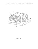 ELECTRICAL CONNECTOR WITH IMPROVED CONTACT ARRANGEMENT diagram and image