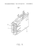 ELECTRICAL CONNECTOR WITH IMPROVED CONTACT ARRANGEMENT diagram and image