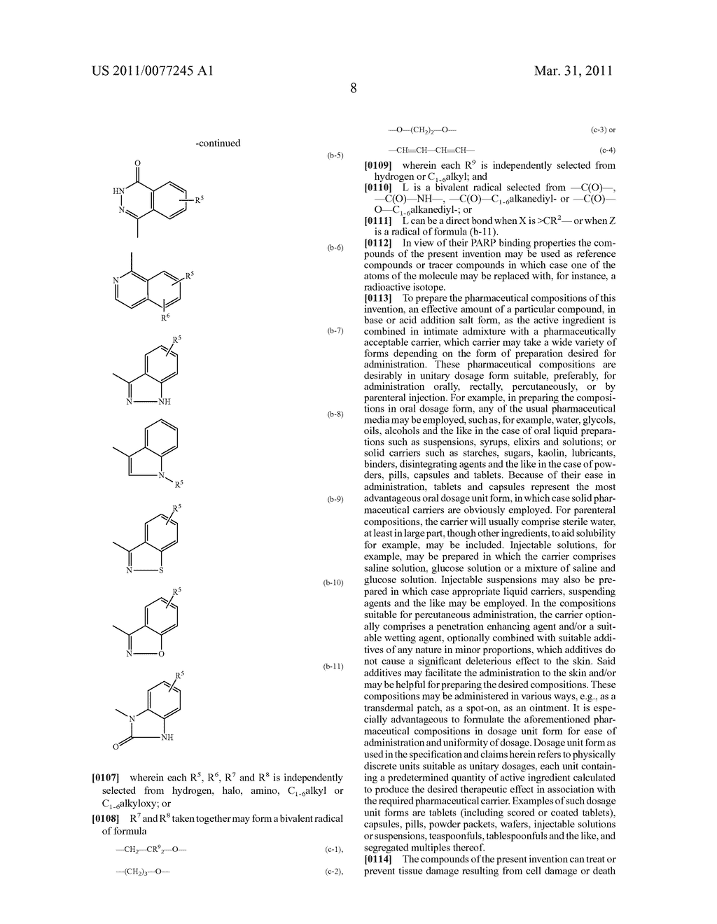 SUBSTITUTED 2-ALKYL QUINAZOLINONE DERIVATIVES AS PARP INHIBITORS - diagram, schematic, and image 09