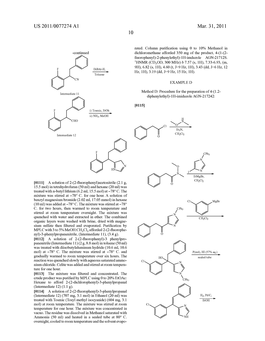 SUBSTITUTED-ARYL-2-PHENYLETHYL-1H-IMIDAZOLE COMPOUNDS AS SUBTYPE SELECTIVE MODULATORS OF ALPHA 2B AND/OR ALPHA 2C ADRENERGIC RECEPTORS - diagram, schematic, and image 11