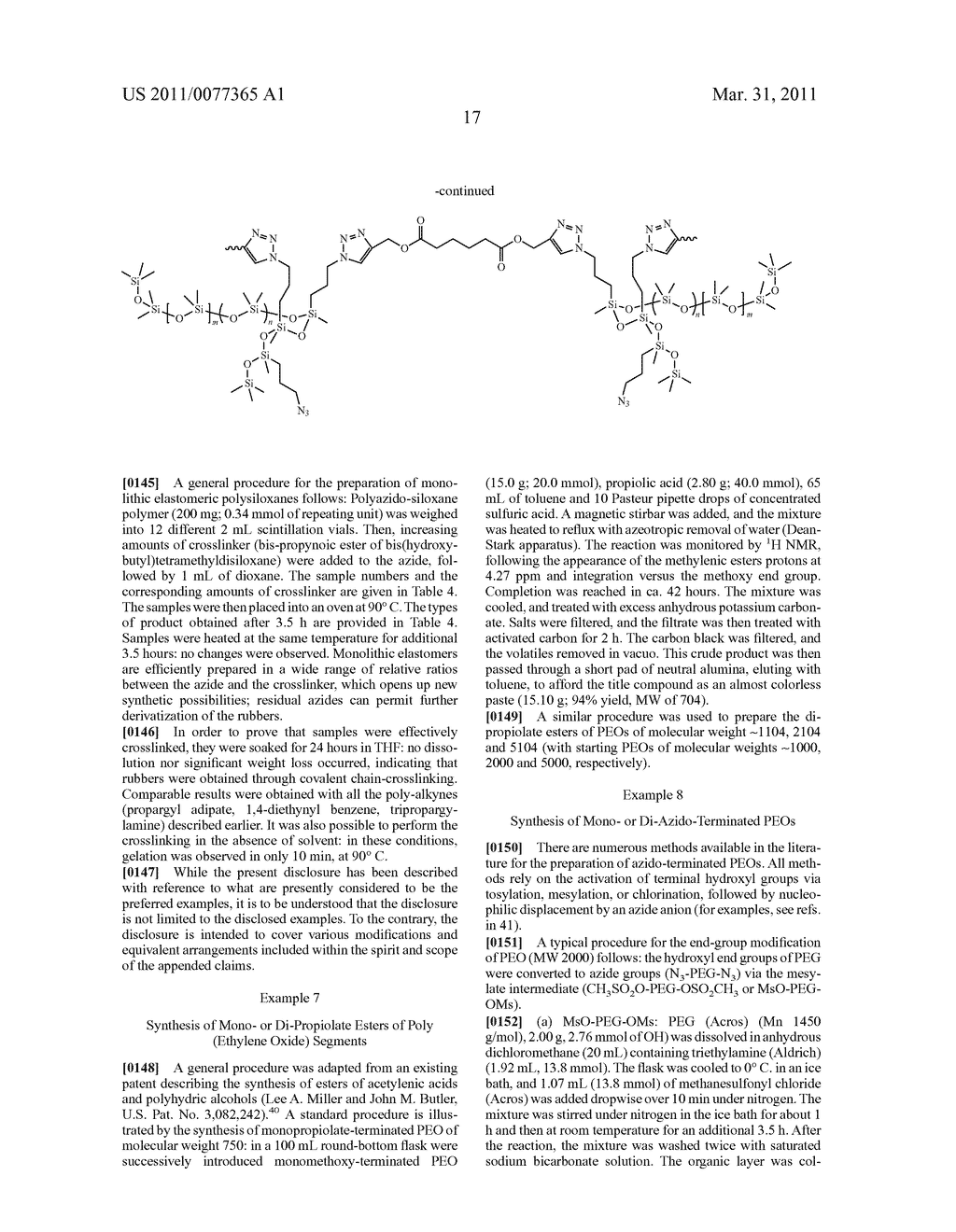 PREPARATION OF ORGANOSILICON-CONTAINING TRIAZOLES - diagram, schematic, and image 20