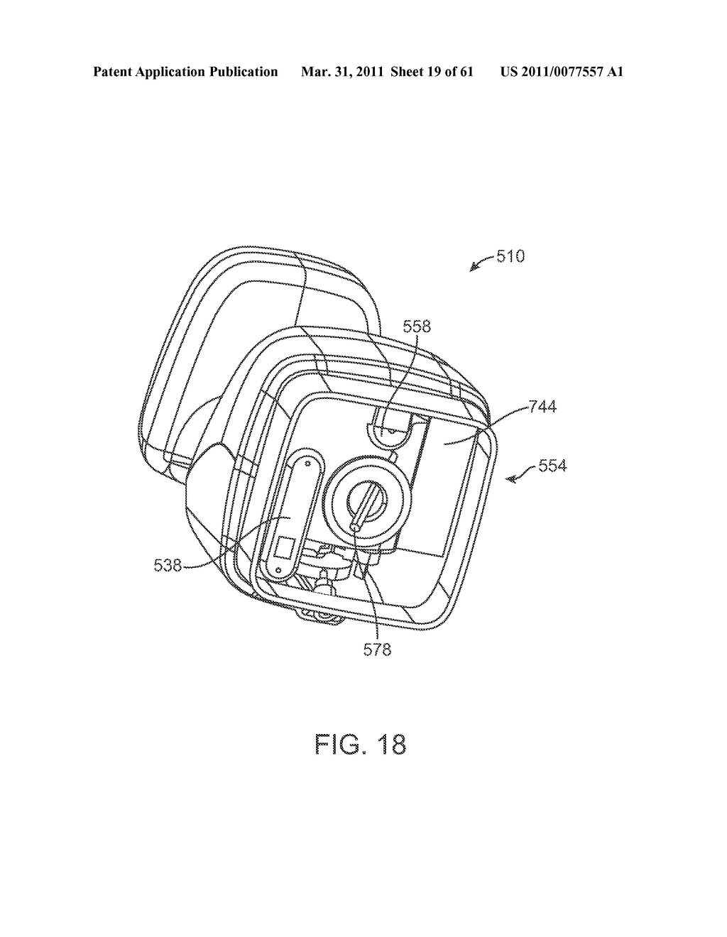 MEDICAL ULTRASOUND DEVICE WITH LIQUID DISPENSING DEVICE COUPLED TO A THERAPY HEAD - diagram, schematic, and image 20