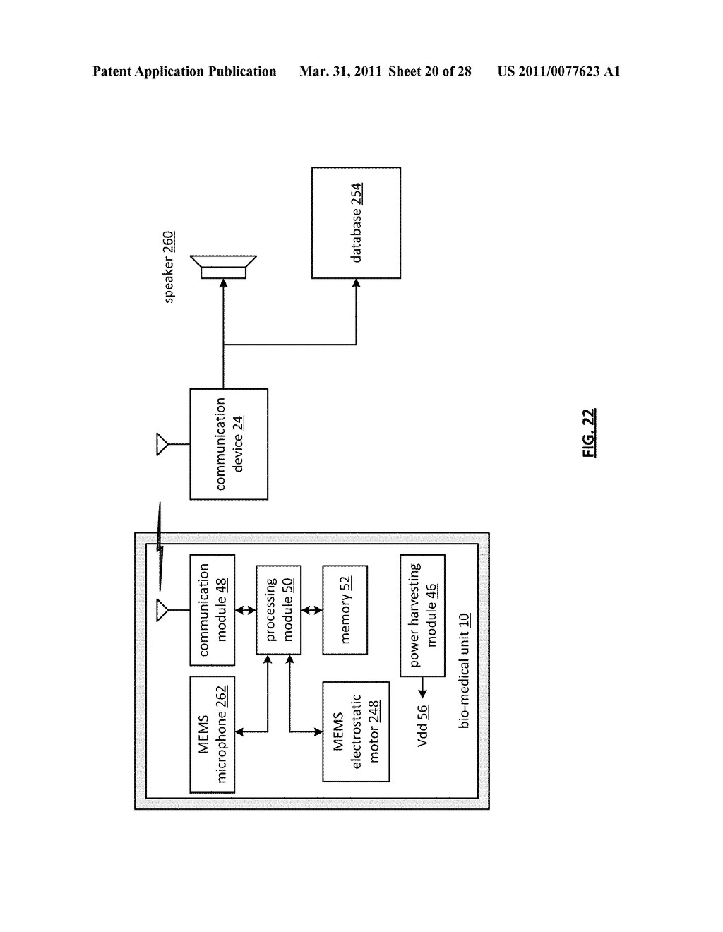 IMPLANTABLE BIO-MEDICAL UNIT WITH ELECTRO-MECHANICAL FUNCTION - diagram, schematic, and image 21