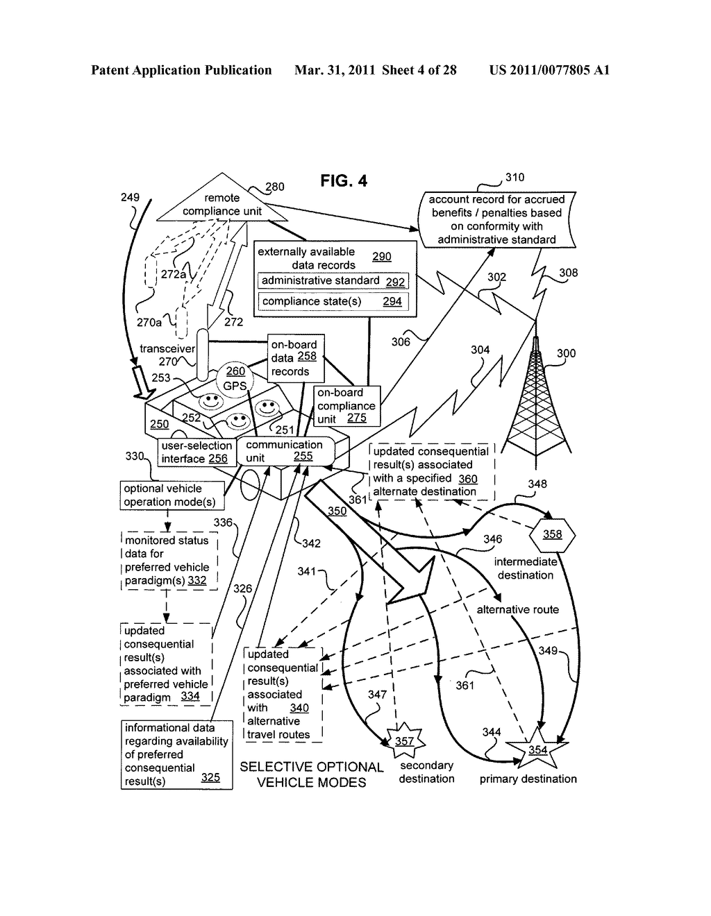 Selective implementation of an optional vehicle mode - diagram, schematic, and image 05