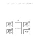 Apparatus and method sensing motion diagram and image