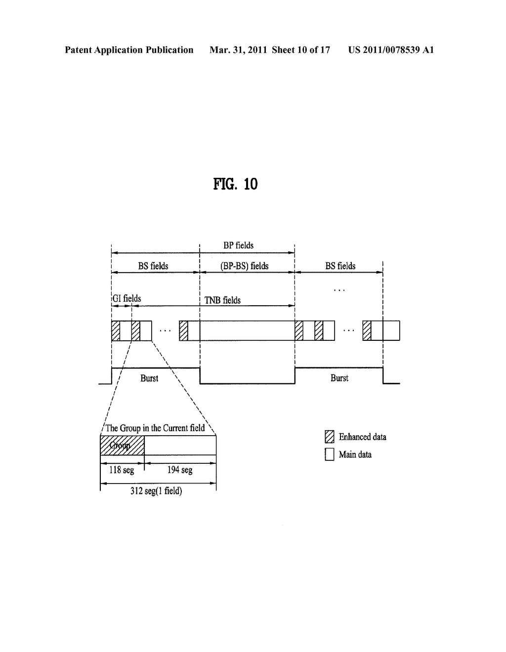 DIGITAL TELEVISION TRANSMITTING SYSTEM AND RECEIVING SYSTEM AND METHOD OF PROCESSING BROADCAST DATA - diagram, schematic, and image 11