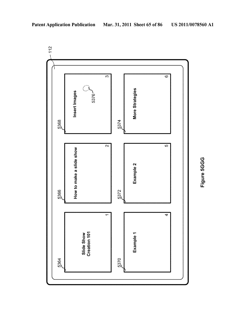 Device, Method, and Graphical User Interface for Displaying Emphasis Animations for an Electronic Document in a Presentation Mode - diagram, schematic, and image 66