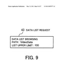 Computer-readable recording medium recording remote control program, portable terminal device and gateway device diagram and image