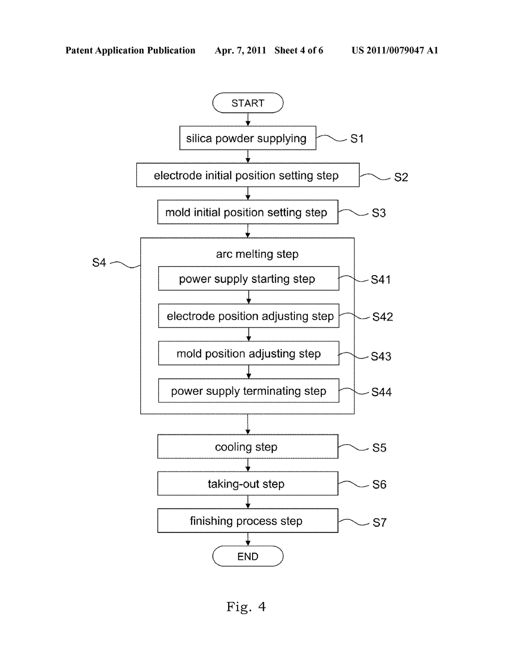 APPARATUS AND METHOD FOR MANUFACTURING VITREOUS SILICA CRUCIBLE - diagram, schematic, and image 05