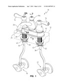 Centerset Faucet With Mountable Spout diagram and image