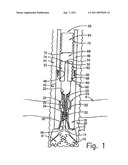METHOD AND APPARATUS FOR CEMENTING DRILL STRINGS IN PLACE FOR ONE PASS DRILLING AND COMPLETION OF OIL AND GAS WELLS diagram and image