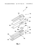 MULTI-ANALYTE TEST STRIP WITH INLINE WORKING ELECTRODES AND SHARED OPPOSING COUNTER/REFERENCE ELECTRODE diagram and image