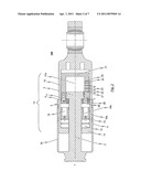 Device for damping tractive and compressive forces diagram and image