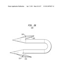 APPLICATOR INSTRUMENTS HAVING CURVED AND ARTICULATING SHAFTS FOR DEPLOYING SURGICAL FASTENERS AND METHODS THEREFOR diagram and image