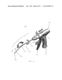 APPLICATOR INSTRUMENTS HAVING CURVED AND ARTICULATING SHAFTS FOR DEPLOYING SURGICAL FASTENERS AND METHODS THEREFOR diagram and image