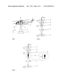 Method of and Device for Actively Damping Vertical Oscillations in a Helicopter Carrying a Suspended External Payload diagram and image