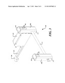 SYSTEMS AND METHODS FOR SECURING AND PROTECTING AIRCRAFT LINE REPLACEABLE UNITS WITH STATUS INDICATOR UNDER A PASSENGER SEAT diagram and image