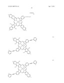 PHTHALOCYANINE, NAPHTHALOCYANINE, AND BRIDGED PHTHALOCYANINE/NAPHTHALOCYANINE DYES AND INKS CONTAINING THE SAME diagram and image