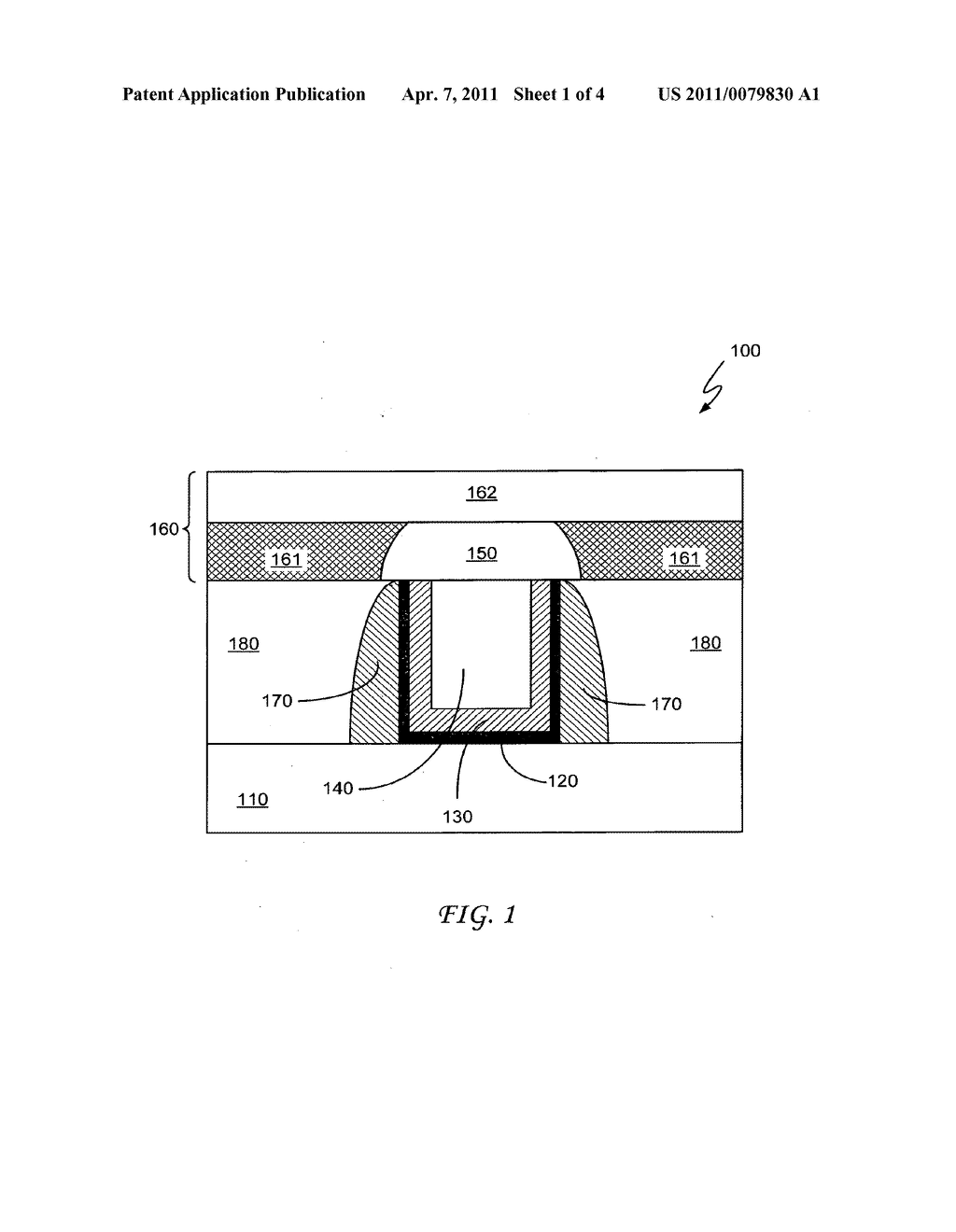 METAL GATE STRUCTURE AND METHOD OF MANUFACTURING SAME - diagram, schematic, and image 02