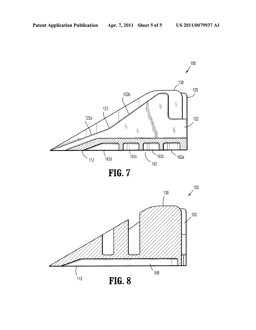 Mold For Actuation Sled Having A Curved Guide Member - diagram, schematic, and image 06