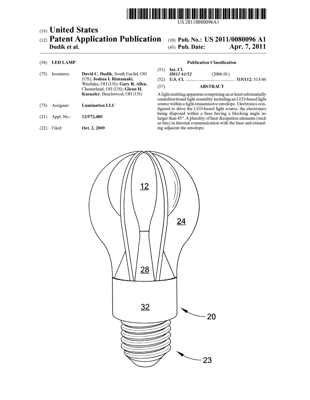 LED LAMP - diagram, schematic, and image 01