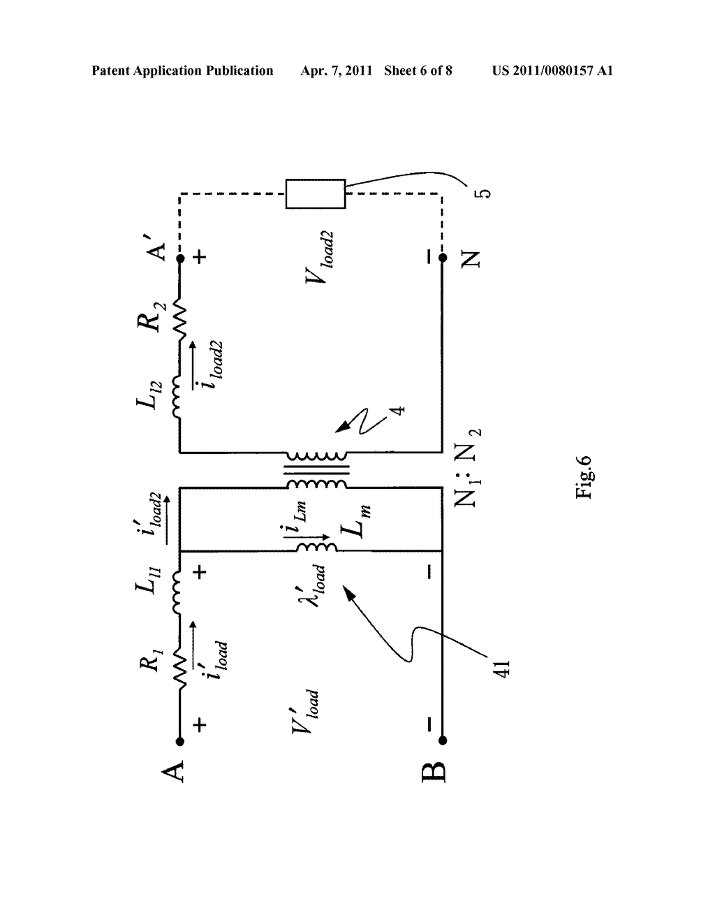 FLUX LINKAGE COMPENSATOR FOR UNINTERRUPTIBLE POWER SUPPLY - diagram, schematic, and image 07