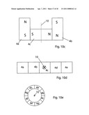 Assembly for detecting more than one rotation through a position encoder magnet diagram and image