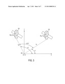 Determining A Dilution of Precision Metric Using Two or Three GPS Satellites diagram and image