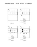  METHOD OF CONTROLLING TOUCH INPUT ON A TOUCH-SENSITIVE DISPLAY WHEN A DISPLAY ELEMENT IS ACTIVE AND A PORTABLE ELECTRONIC DEVICE CONFIGURED FOR THE SAME diagram and image