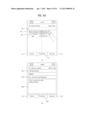 MOBILE TERMINAL AND METHOD OF CONTROLLING APPLICATION EXECUTION IN A MOBILE TERMINAL diagram and image