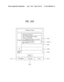 MOBILE TERMINAL AND METHOD OF CONTROLLING APPLICATION EXECUTION IN A MOBILE TERMINAL diagram and image