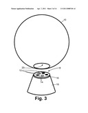 LED LAMP WITH UNIFORM OMNIDIRECTIONAL LIGHT INTENSITY OUTPUT diagram and image