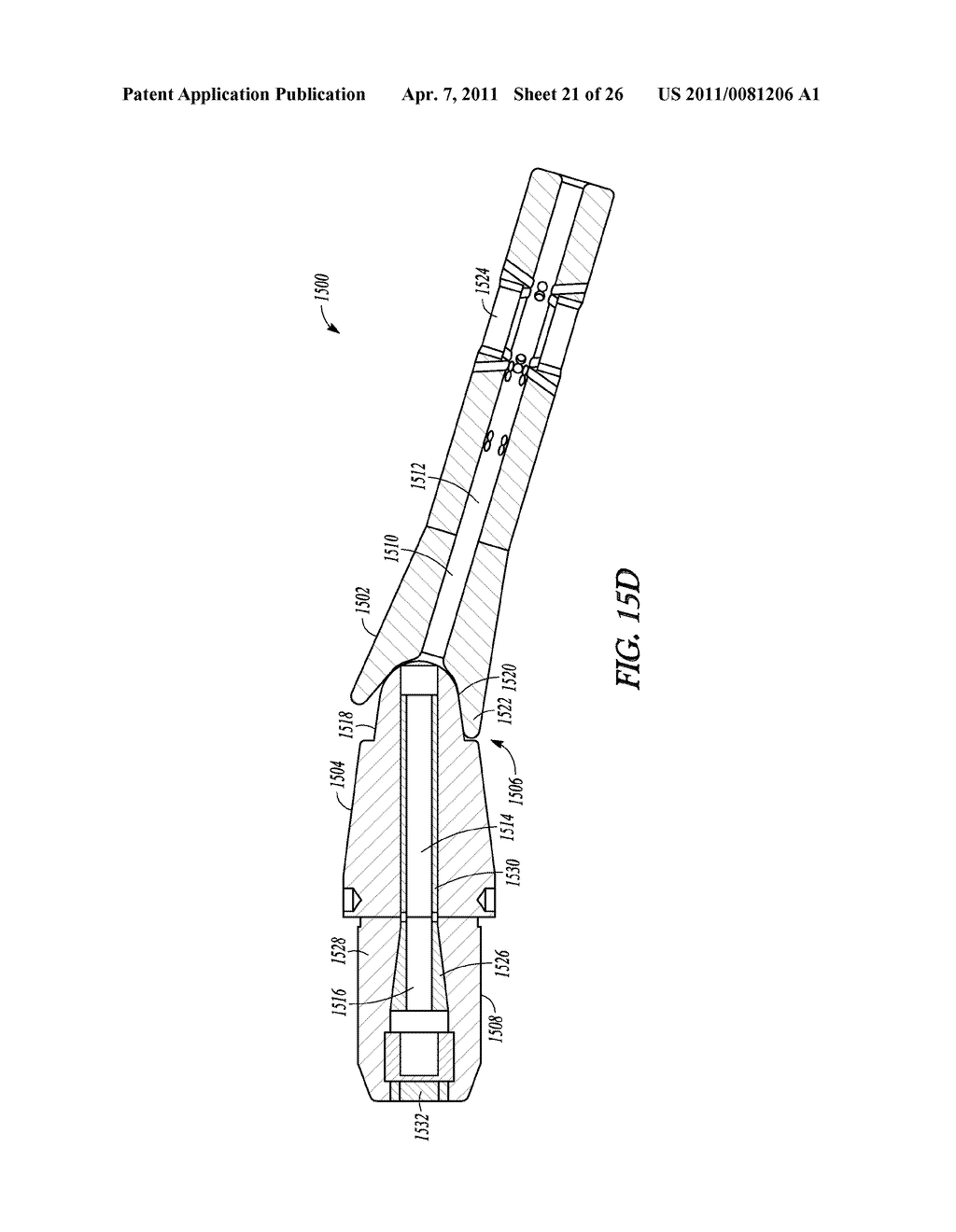 JOINTED PIPE SPLITTER WITH PNEUMATIC HAMMER - diagram, schematic, and image 22