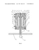 ROTARY DIE HEAD OF FILM BLOWING MACHINE FOR STARCH BIODEGRADABLE MATERIAL diagram and image