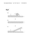 OPTICAL MEMBER FOR A TOUCH PANEL, AND METHOD OF MANUFACTURING THE SAME diagram and image