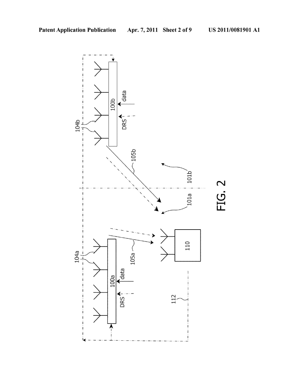 METHOD FOR SIGNALLING A PRECODING IN A COOPERATIVE BEAMFORMING TRANSMISSION MODE - diagram, schematic, and image 03