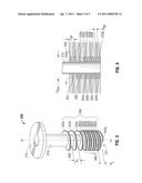 PORT FIXATION WITH VARYING THREAD PITCH diagram and image