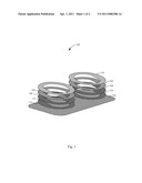 REPLACEMENT ADHESIVE UNIT FOR EAR COUPLERS diagram and image